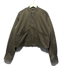 Sisley 復古落肩短版飛行外套  雙拉鍊尼龍防風騎士夾克 女40 160/84A L 歷史價格詳細信息