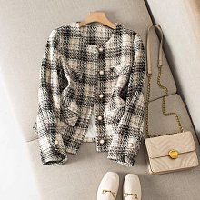 2024春季特賣~T64流星般虛紋羊毛呢短外套 M/38 歷史價格詳細信息