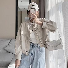 外套 Ins美式v領連帽牛仔外套工裝帽衫短版薄外套秋冬穿搭大尺碼女裝寬鬆外套女 80145 歷史價格詳細信息