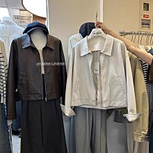 韩國chic风翻领條纹寬鬆中長款短袖襯衫連衣裙女复古慵懒中長裙子 歷史價格詳細信息