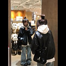 美式甜酷黑色直筒加絨牛仔褲女秋冬小個子八分修身顯瘦高腰煙管褲 歷史價格詳細信息