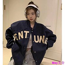 美式復古棒球服外套女春季2024新款減齡百搭短版夾克上衣 LAEA 歷史價格詳細信息