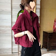 夾克外套 短款外套女春秋季長袖夾克衫秋裝韓版矮個子工裝小外套牛仔棒球服 歷史價格詳細信息
