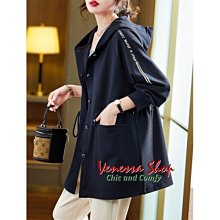 VENESSA~ 新款 撞色拼接 精緻重工刺繡 高質感醋酸絲 小立領棒球夾克外套 (T1421) 歷史價格詳細信息