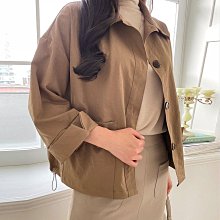 【Bear House】正韓 時尚焦糖格紋天絲彈性配色麂皮外套 歷史價格詳細信息