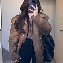 美拉德韓國margherwood小眾頓斜挎包保齡球包牛皮手提包 歷史價格詳細信息