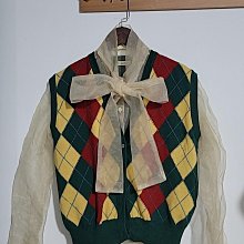 vintage馬甲羊毛坎肩背心年代：90s尺寸：胸104肩47中后長62色彩漂亮100%羊 歷史價格詳細信息