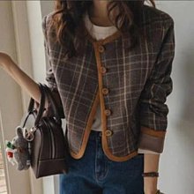 正韓天絲混紡質感鈕扣短版夾克外套 2色 YUPPIE 預購商品 0926 歷史價格詳細信息