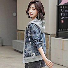 夾克外套 連帽時尚短外套女春秋新款韓版寬松大碼顯瘦休閒減齡外穿夾克 歷史價格詳細信息