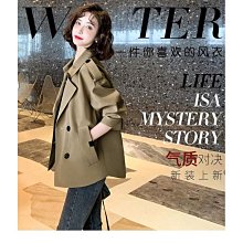 韓版西裝外套風衣外套2020秋冬男士新款羊毛呢夾克休閑時尚加厚短款雙面呢大衣P91937 歷史價格詳細信息