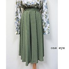 one eye (古著)古典抹茶綠水玉點點雪紡中長圓裙 價格比較,價格查詢,歷史價格詳細信息