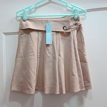 HONEY小舖@全新專櫃有吊牌brand.a 腰鬆緊純色 造型裙M號直購價590元買三件免運費 歷史價格詳細信息