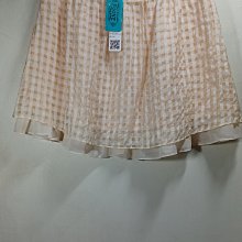 蜜彩baby熊專櫃Hana花木馬橘黑格紋羊毛雙排釦長袖大衣外套 歷史價格詳細信息