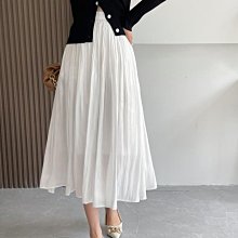 白色半身裙女春秋2024新款高腰顯瘦字中長款小個子蓬蓬蛋糕裙子 歷史價格詳細信息