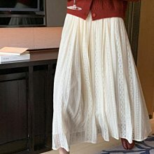 春秋蕾絲a字歐根紗半身裙女2023新款裙子網紗長款蛋糕裙長裙秋冬-佳藝居 歷史價格詳細信息