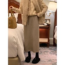 冬季新款高腰毛呢半身裙女韓版顯瘦長裙B6-H 歷史價格詳細信息