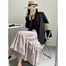 半身裙A字碎花仙女超仙森系仙氣小清新顯瘦氣質長裙子夏天休閒服裝流行女裝裙子『AD04498』『愛衣閣』 歷史價格詳細信息