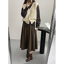 灰色百褶裙女秋冬2023新款西裝半身裙小個子高腰顯瘦蓬蓬字短裙 歷史價格詳細信息