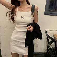 下殺 白色吊帶洋裝女2020新款夏季網紗假兩件拼接小雛菊碎花收腰裙子 （pinkq 時尚女裝） 歷史價格詳細信息