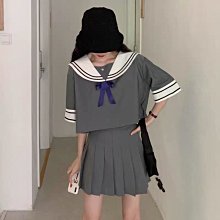 下殺 減齡海軍領雪紡連衣裙2022年法式小眾設計大碼胖妹妹mm顯瘦度假風 歷史價格詳細信息