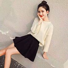 下殺-短裙春夏新款半身裙女中長款a字裙大碼短裙休閑媽媽百褶裙高腰蓬蓬裙 歷史價格詳細信息