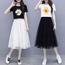 短袖套裝 短袖t恤 半身裙 夏季套裝 套裝裙 裙子套裝 大碼胖妹妹顯瘦氣質半身裙套裝女夏222新款洋氣時-時尚男裝 歷史價格詳細信息