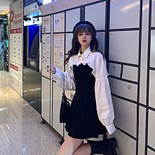 下殺-裙子春秋新款法式少女小眾桔梗短裙拼色氣質收腰顯瘦小個子連衣裙【15天內發貨】 歷史價格詳細信息