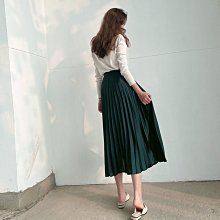 下殺-短裙百褶裙女夏新款學生高腰a字顯瘦小短裙牛油果綠色格子半【4月10日發完】 歷史價格詳細信息