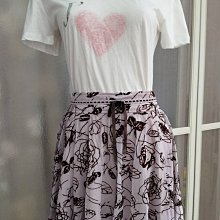 【0918專櫃女裝】2023春裝目錄款 超美滿版玫瑰花圖案長裙【粉色】 【特價出清】 歷史價格詳細信息