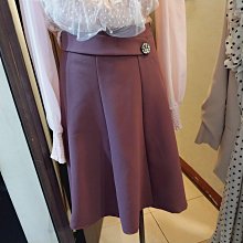 正韓   後腰鬆緊側釦環設計素色優雅氣質長裙   Mo8666015 歷史價格詳細信息