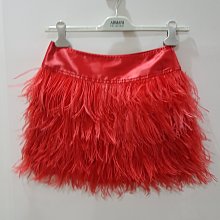 ☆°藍色水鑽°☆第五街5th street 羊毛兔毛領英倫風紅色格紋外套 歷史價格詳細信息