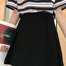 春季2019新款韓版高腰單排扣亮片黑色半身裙女chic包臀a字裙短裙 歷史價格詳細信息