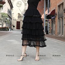 仙女裙半身裙女夏季中長款網紗裙a字裙超火的ins裙子韓版學生【2021火熱上新】 歷史價格詳細信息
