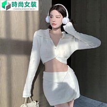 【甜美風】【時尚】【包臀】韓版學院風jk制服套裝女 百褶裙 西裝外套 長袖襯衫 短版外套 包臀裙 短版襯衫 西裝短裙 白色襯衫 歷史價格詳細信息