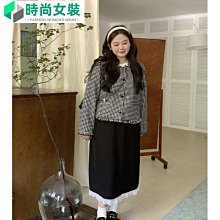 微胖仙女初秋必拼接雪紡褶皺中長款寬鬆顯瘦裙子夏季女裝特別氣質輕洋裝顯瘦大尺碼洋裝連身裙 歷史價格詳細信息