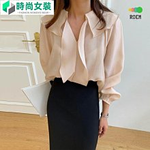 【��超心動的感覺~】韓版chic早秋復古荷葉邊拼接寬松薄款襯衫+高腰包臀開叉半身裙女新款女裝-時尚女裝 價格比較,價格查詢,歷史價格詳細信息