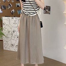 棉麻半身裙女春夏新款大碼高腰百褶裙中長款寬松垂感時尚大擺裙子 歷史價格詳細信息