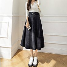 S-XL 韓版高腰黑色前開叉牛仔褲 高腰褲  復古女裝 顯瘦闊腿褲 黑色褲子 小眾設計 氣質穿搭 長褲 歷史價格詳細信息