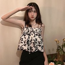 小清新甜美內搭外穿女花色背心搭配西裝職業簡約設計感顯瘦打底衫 歷史價格詳細信息