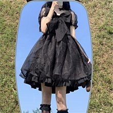 下殺-泡泡袖連衣裙女夏季法式小眾甜美初戀粉色蓬蓬裙高腰氣質A字短裙 歷史價格詳細信息