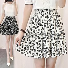 碎花半身裙女夏春印花雪紡小雛菊a字長裙高腰垂感bm風中長款裙子 歷史價格詳細信息