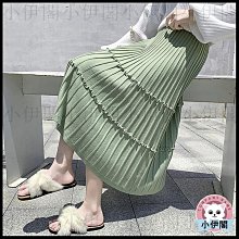 A字裙 長裙 百褶裙針織半身裙黑色杏色米色白色中長款春季職業西裝裙高腰a字長裙女-名流 歷史價格詳細信息