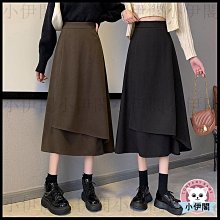 小伊閣=不規則魚尾半身裙女夏季新款中長款波點高腰a字荷葉邊包臀裙=短裙/長裙/窄裙/A字裙/百褶裙/魚尾裙/及膝裙 歷史價格詳細信息