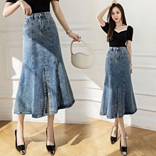 S-XL 韓版高腰黑色前開叉牛仔褲 高腰褲  復古女裝 顯瘦闊腿褲 黑色褲子 小眾設計 氣質穿搭 長褲 歷史價格詳細信息