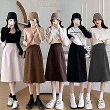 秋冬加厚鬆緊腰毛呢九分褲男純色寬鬆休閒褲男士百搭呢子西裝褲子 歷史價格詳細信息