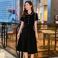 BE新款V領拼接花朵刺繡復古長袖連衣裙秋冬季大碼胖MM收腰氣質長裙流行女裝連身裙子衣服休閒服 歷史價格詳細信息