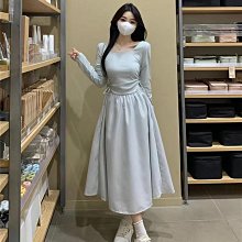 BE法式方領碎花連衣裙女新款收腰裙長款短袖仙女粉色A字裙子夏季 歷史價格詳細信息