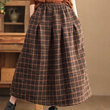 【子芸芳】23夏季純苧麻黑色A擺雙層半身長裙清涼飄逸繫帶半身長裙A字裙 歷史價格詳細信息