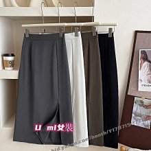 U mi春夏 熱銷復古工裝水洗半身裙 遮-胯休閒字裙MJW215 歷史價格詳細信息