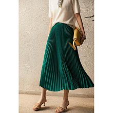三宅風女裝 2024夏季新款時尚歐美氣質高腰顯瘦百搭牙簽褶直筒半身裙女薄 A字裙 過膝長裙A681092 歷史價格詳細信息